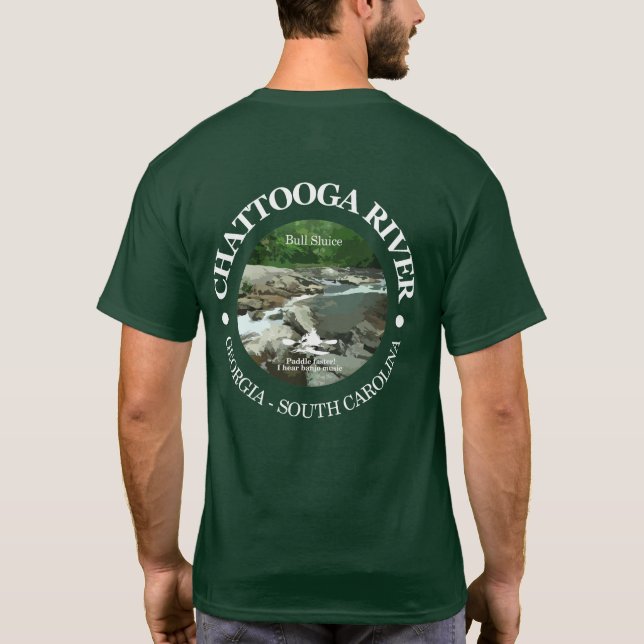Chattooga River (C) T Shirt (Baksida)