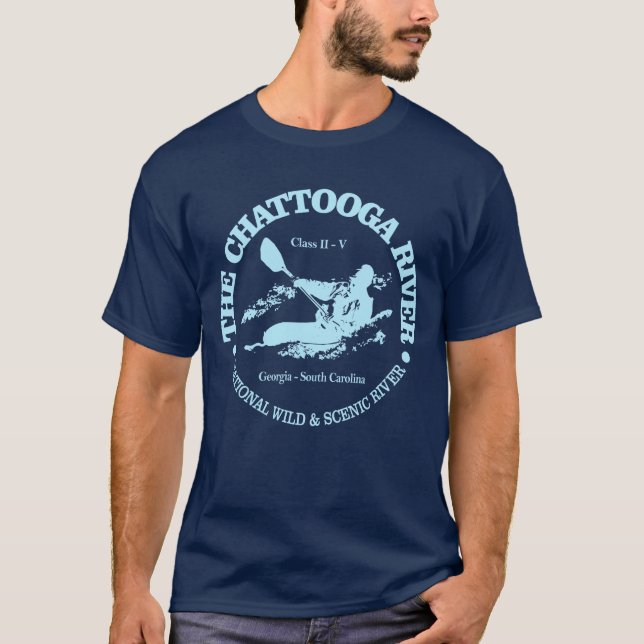 Chattooga River (K2) T Shirt (Framsida)