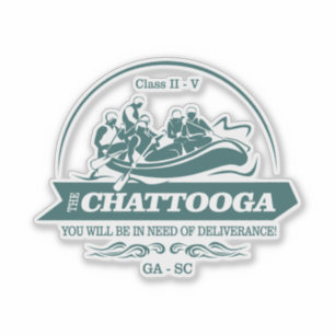 Chattooga River (vattendrag2) Klistermärken