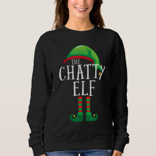 Chatty Elf Matching Family Group Pajama Kristus T Shirt
