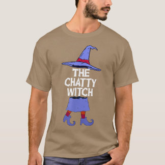Chatty Witch Matching Family Group Halloween fest T Shirt