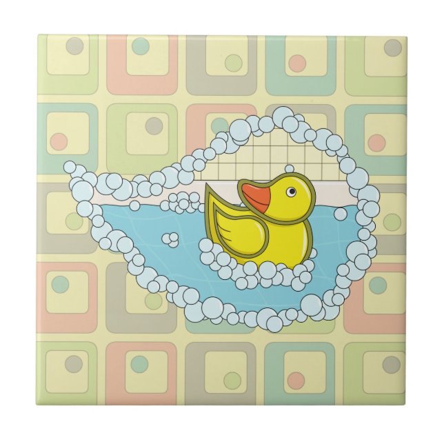 Chaucer the Rubber Anka Tile Kakelplatta (Framsidan)