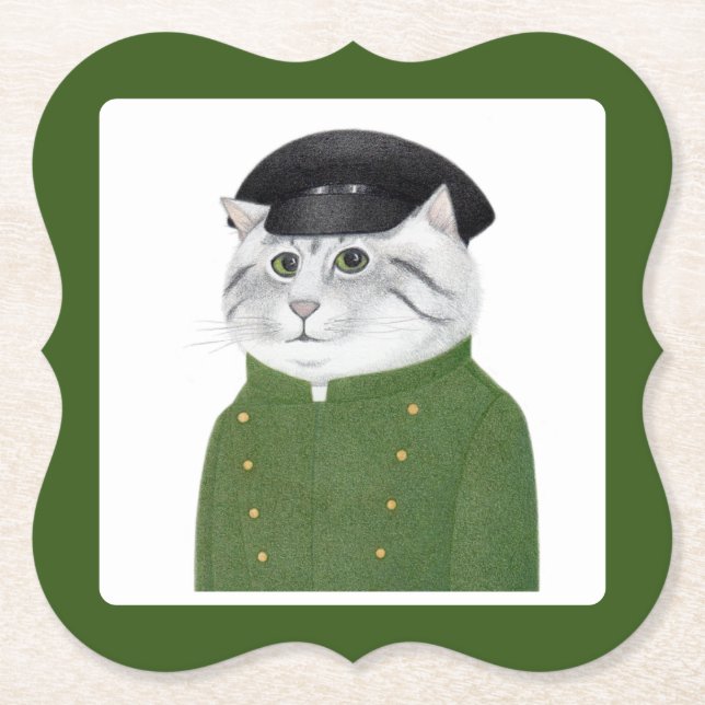 CHAUFFEUR CAT Bracket Papper Underlägg (Framsida)