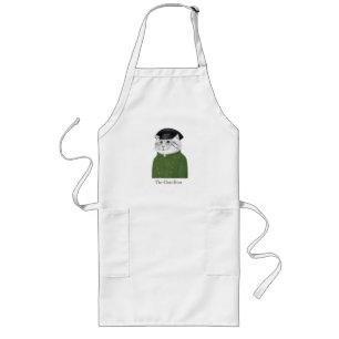 CHAUFFEUR CAT Long Apron Långt Förkläde