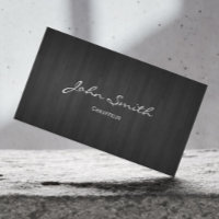 Chauffeur Driver Elegant Mörk Wood