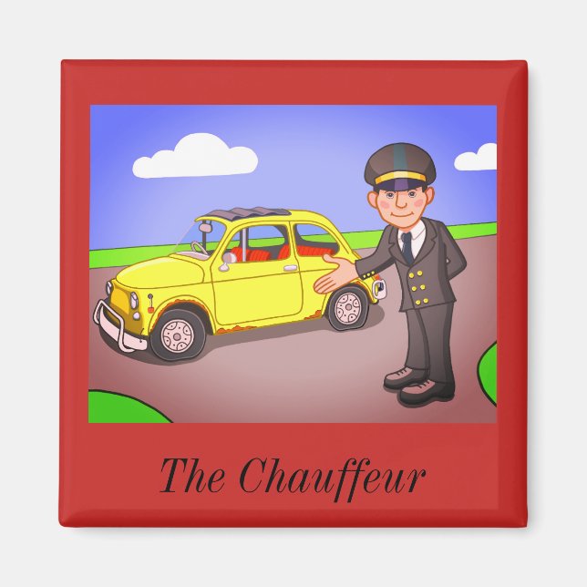 Chauffeur Magnet (Framsidan)