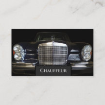 Chauffeur noble Mercedes Benz oldtimer driver