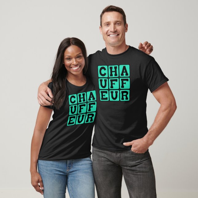 Chaufför, Limousinchaufför Tee Shirt (Unisex)