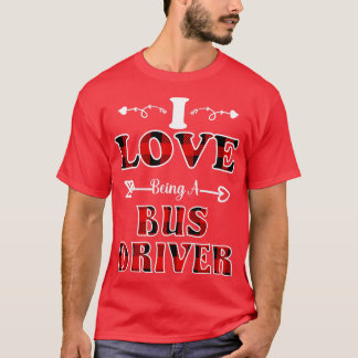 chaufförer i Kärlek: Drivrutin i Buss T Shirt