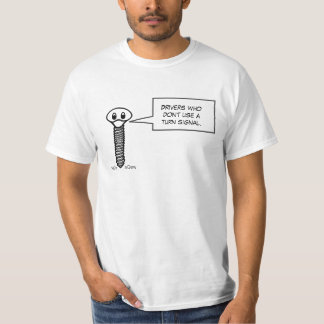 Chaufförer som inte använder en blinker t-shirt