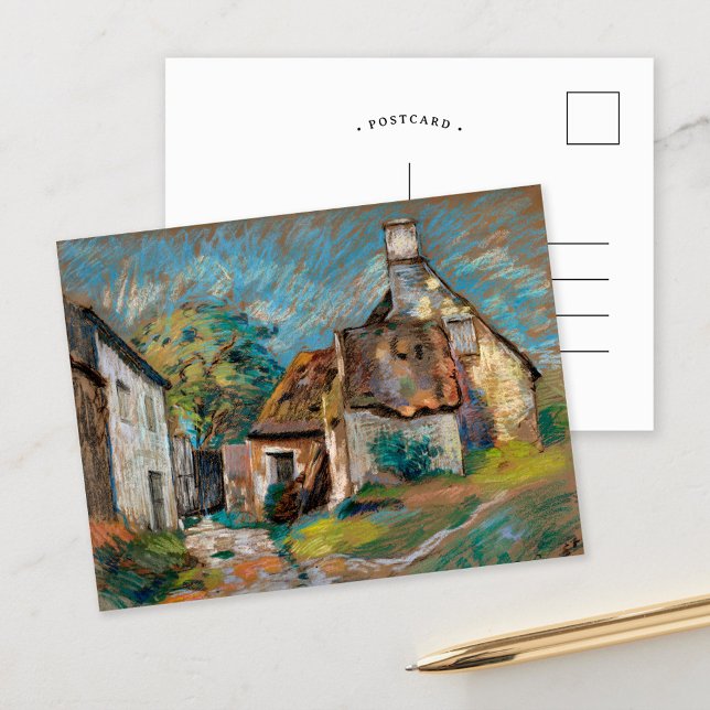 Chaumières | Armand Guillaumin Vykort (Skapare uppladdad)