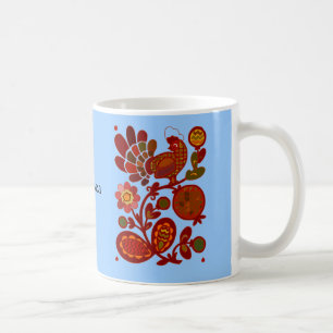Chaunticleer röd tuppmugg kaffemugg