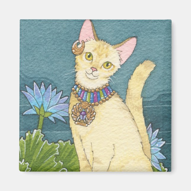 Chausie Squalmagnet Magnet (Framsidan)