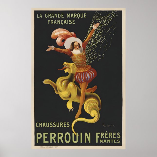 Chaussuers Perrouin Poster Prints - Cappiello (Framsidan)
