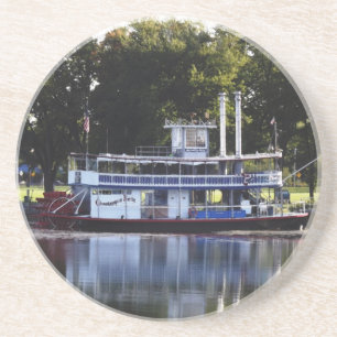 Chautauqua Belle på Sjö Chautauqua Underlägg Sandsten