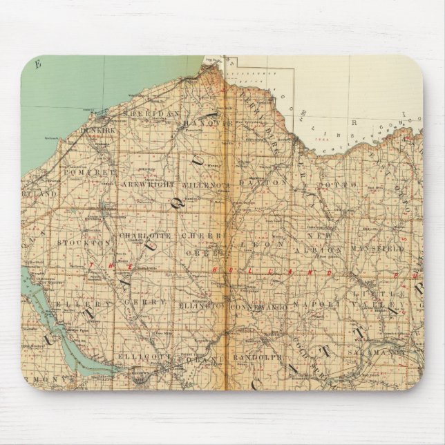 Chautauqua, Cattaraugus fylken Musmatta (Framsidan)
