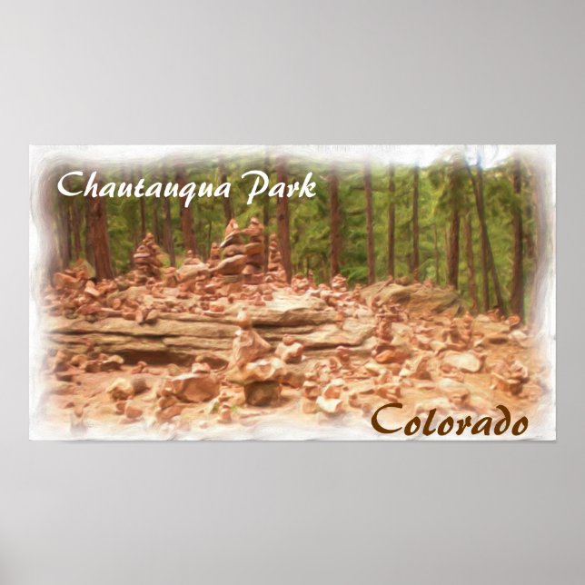 Chautauqua Park Colorado poster (Framsidan)