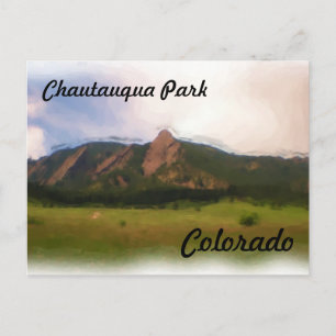 Chautauqua Park Colorado-vykort Vykort
