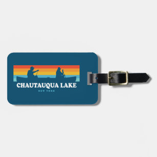 Chautauqua Sjö New York Canoe Bagagebricka