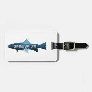 Chautauqua Sjö New York Fish Bagagebricka