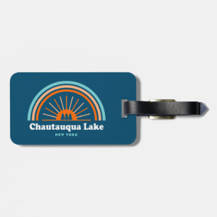 Chautauqua Sjö New York Rainbow Bagagebricka