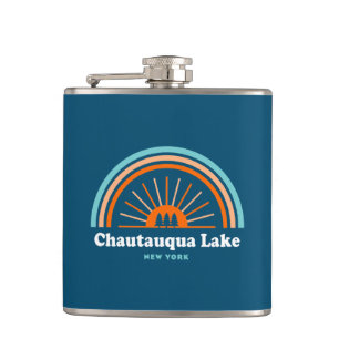 Chautauqua Sjö New York Rainbow Fickplunta