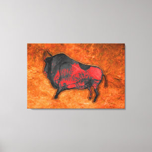Chauvet Bison Canvastryck
