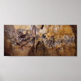 Chauvet Cave-målning Poster