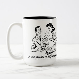 Chauvinistiskman - jag ska tar det kaffe nu Två-Tonad mugg