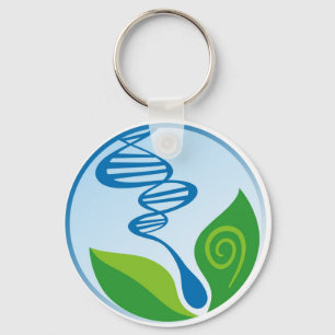 Chaveiro com símbolo da biologia nyckelring