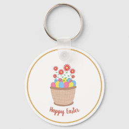 Chaveiro de Páscoa (Happy Easter) Nyckelring