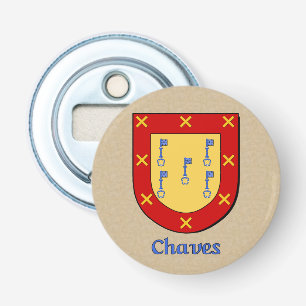 Chaves Historical Arm Shield Flasköppnare