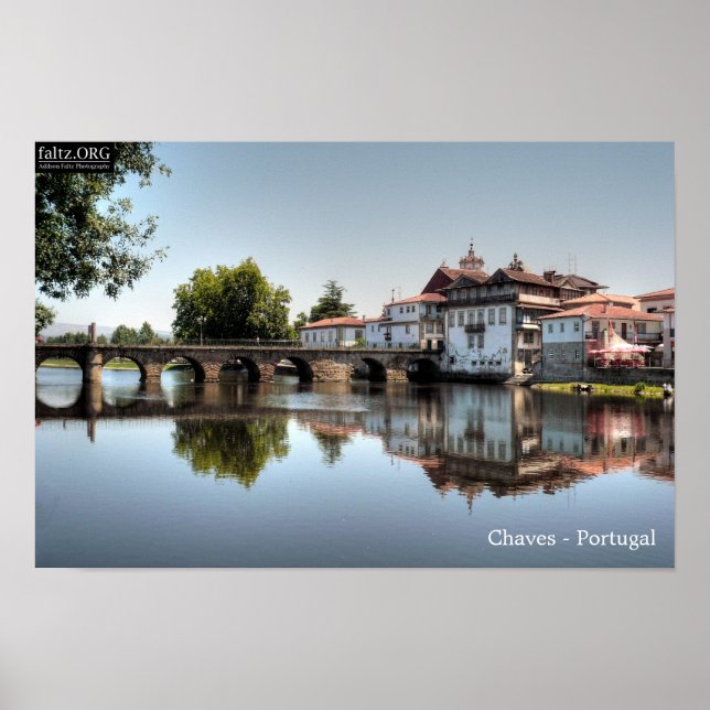 Chaves, Portugal Poster (Framsidan)
