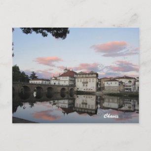 Chaves, Portugal Vykort