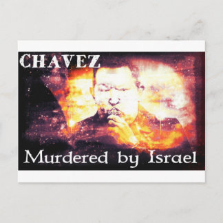 Chavez Murdering av Israel Vykort