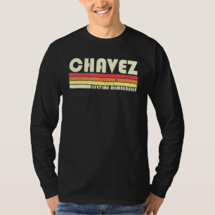 Chavez Surname Retro Vintage 80s 90-åring Reun T Shirt