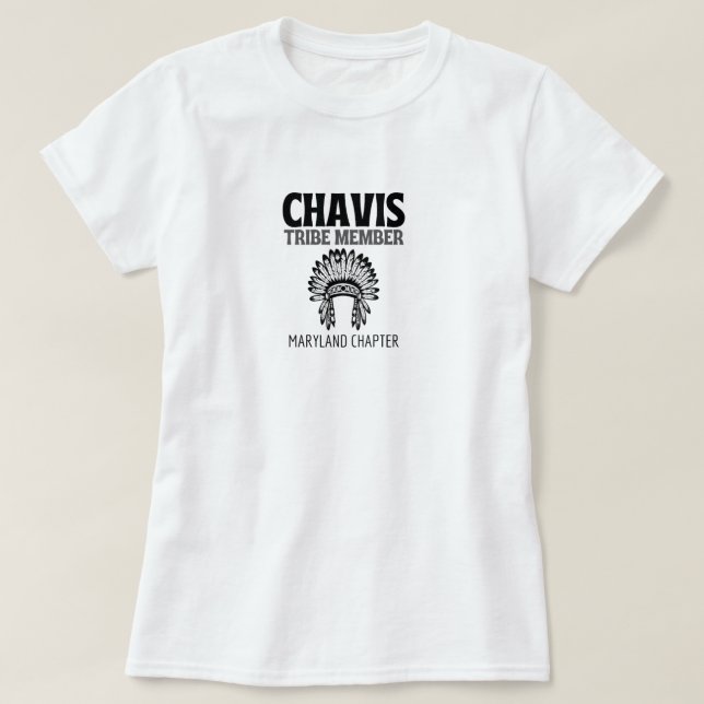 Chavis Tribe Tee (Design framsida)