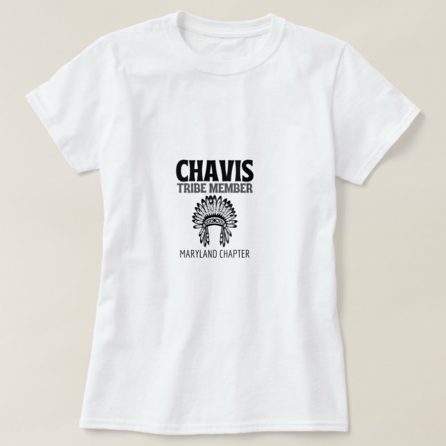 Chavis Tribe Tee (Design framsida)