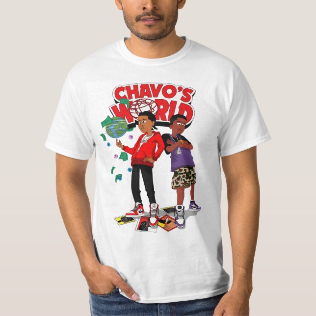 Chavo's World album art draw T Shirt (Framsida)