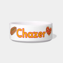 "Chazer" Keramisk Husdjurs Skål