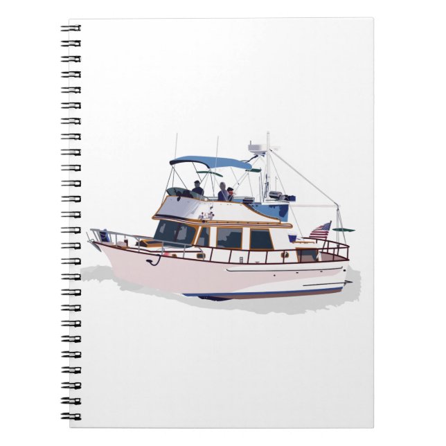 CHB DIESEL TRAWLER ANTECKNINGSBOK (Framsidan)