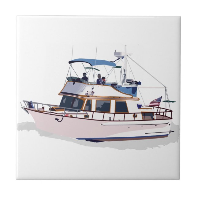 CHB DIESEL TRAWLER KAKELPLATTA (Framsidan)
