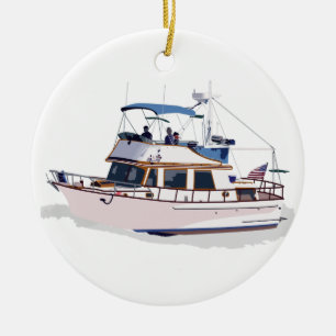 CHB-DIESELTRAWLER JULGRANSPRYDNAD KERAMIK