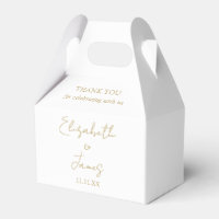 Chc Gold Elegant Script Bröllop Tacksamt