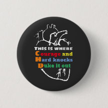 CHD Courage Ord Cloud Heart Sketch Button