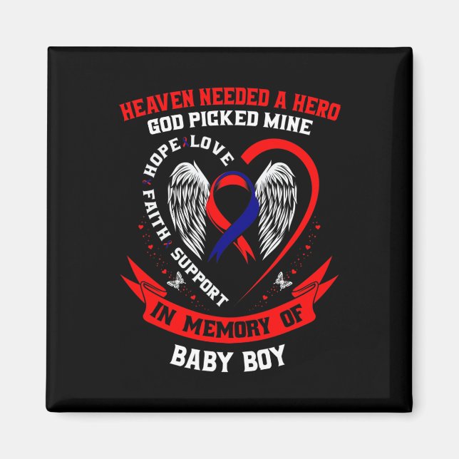 Chd Heart Disease Awareness In Memory Of Son By  Magnet (Framsidan)