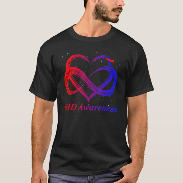 Chd Warrior Congenital Heart Defect Warrior T Shirt (Framsida)