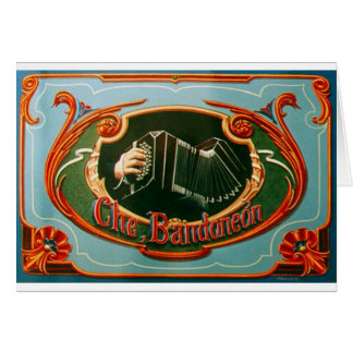 Che bandoneon hälsningskort