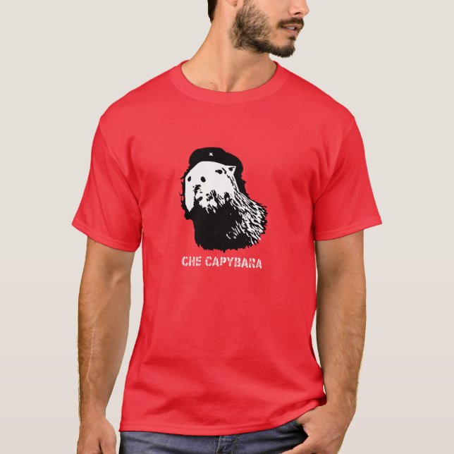 Che Capybarat-skjorta Tee Shirt (Framsida)
