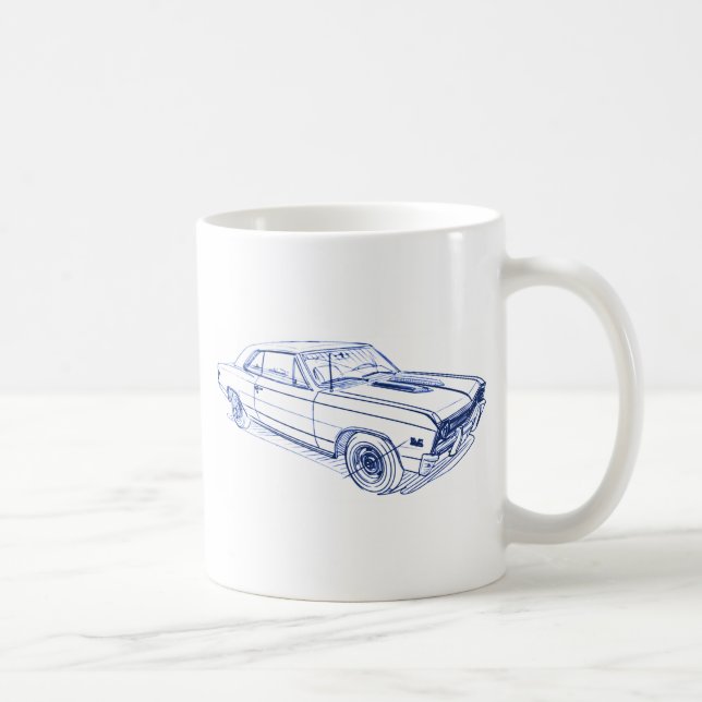 Che Chevelle 1967 Kaffemugg (Höger)